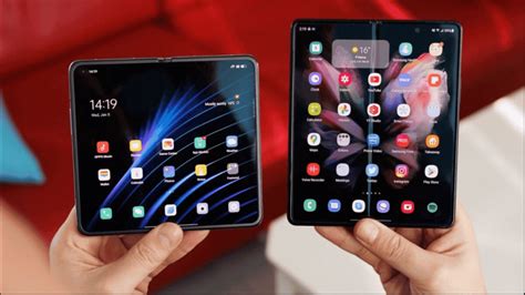 Comparison between Other Foldable Devices